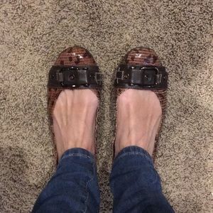 Sofft Brand Size 8 Leopard Print Flats Shoes